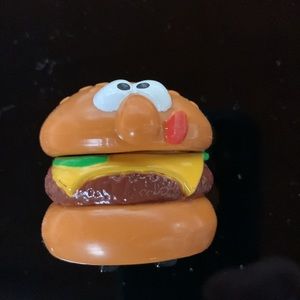 Cheeseburger Car Vintage 1989 Hamburger Cheese Burger King Meal Toy Vehicle